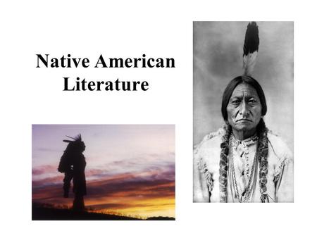 Native American Literature