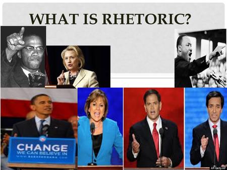 What is Rhetoric?.