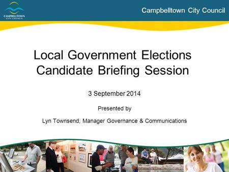 Local Government Elections Candidate Briefing Session