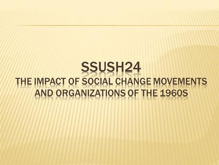 SCLC Founded by MLK - preached non violence.