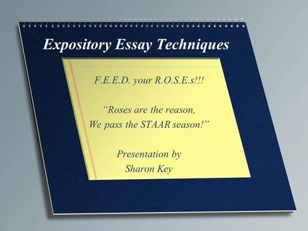 Expository Essay Techniques