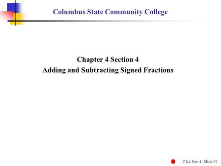 Columbus State Community College