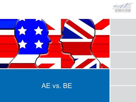 AE vs. BE.