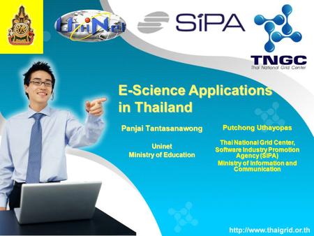 E-Science Applications in Thailand