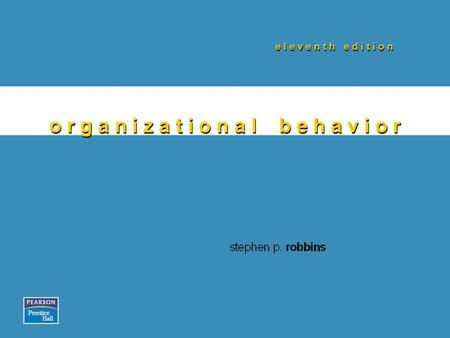 Foundations of Individual Behavior