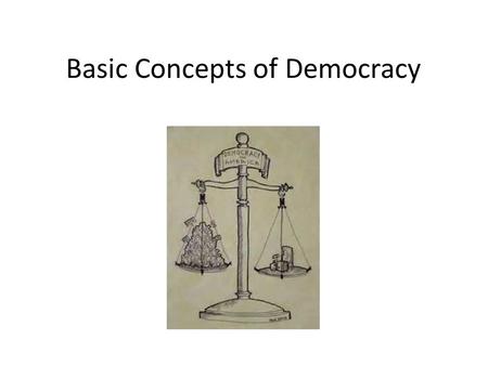 Basic Concepts of Democracy