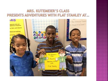 Mrs. Patrick’s office is decorated with a lot of ships and pirate themed decorations. A principal’s work is never done so Stanley offers to assist Mrs.