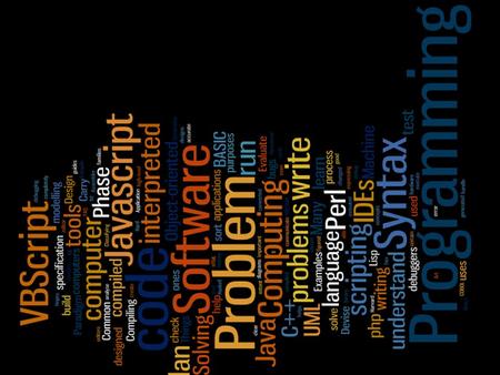 Languages for IT & CS Pseudo-code What HTML isn’t Early history Compiling & interpreting Classifying languages The process of programming.