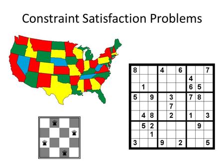 Constraint Satisfaction Problems