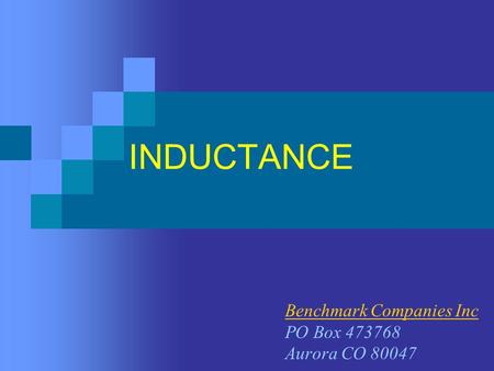 ELECTRONICS TECHNOLOGY INDUCTANCE