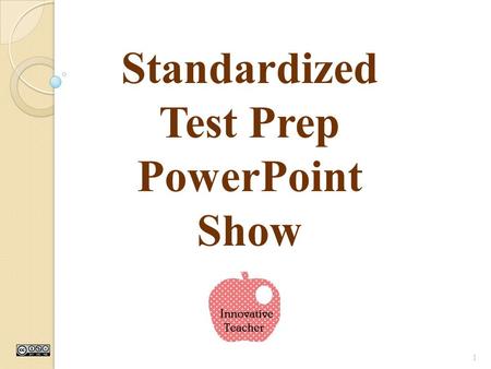 Standardized Test Prep