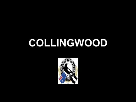 COLLINGWOOD. After 20 years of suffering.. After hitting rock bottom,