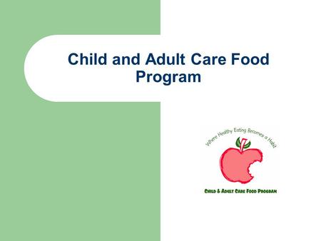 Child and Adult Care Food Program. Counties The Food Program Serves Johnson County.