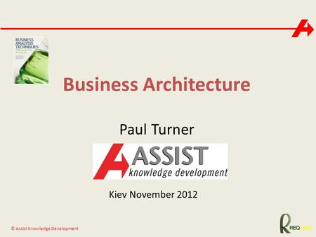 Business Architecture