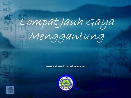 Lompat Jauh Gaya Menggantung