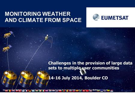 1 Improving Data Mobility & Management for International Climate Science, & Challenges in the provision.