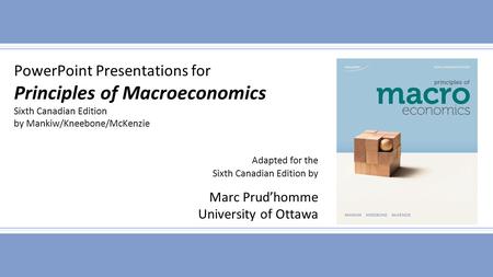 Principles of Macroeconomics