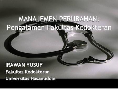 PENDAHULUAN MENGAPA BERUBAH???? Perubahan kebutuhan masyarakat Perubahan kebutuhan masyarakat Kompetisi yang semakin ketat Kompetisi yang semakin ketat.