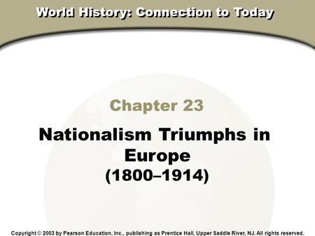 Nationalism Triumphs in Europe