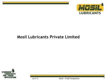 Mosil Lubricants Private Limited