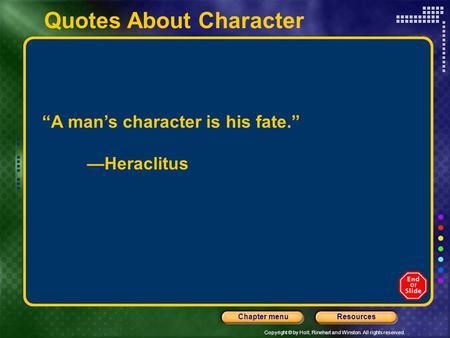 Quotes About Character