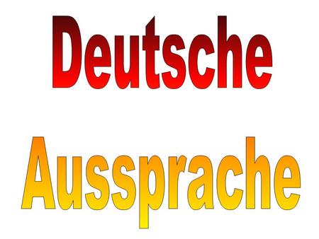 In German, when b, d and g are at the end of the word their sounds change. b sounds like “p“HALB d sounds like t“HUND g sounds like k“KLUG Exception: