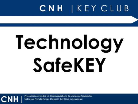 Technology SafeKEY.