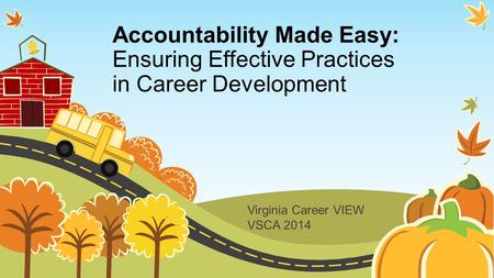 Virginia Career VIEW VSCA 2014