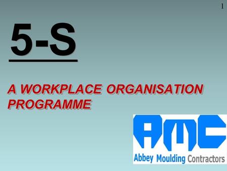 A WORKPLACE ORGANISATION PROGRAMME