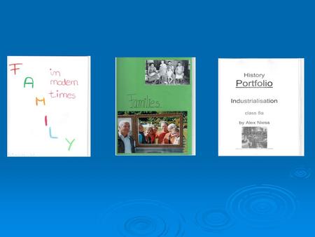 The Family in Modern Times Contents  extended family  effects of industrialisation  working-class family  middle-class family  new role of women.