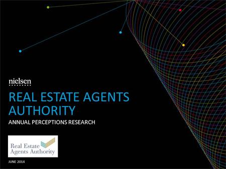 ANNUAL PERCEPTIONS RESEARCH JUNE 2014 REAL ESTATE AGENTS AUTHORITY.