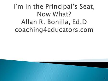 1.  STRUCTURED VISIBILITY  DELEGATION to COLLABORATION to CHANGE  SCHOOL BASED MANAGEMENT/SHARED DECISION MAKING  CELEBRATION  CULTURE & CLIMATE.