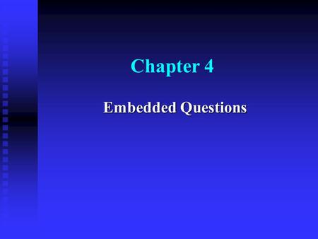 Chapter 4 Embedded Questions. Vocabulary Preview Conductor Conductor.