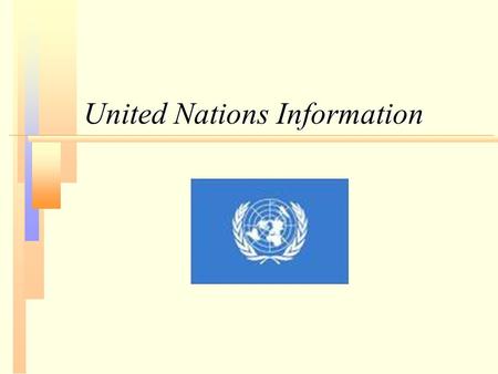 United Nations Information. General Assembly committees.