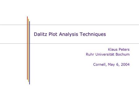 Dalitz Plot Analysis Techniques