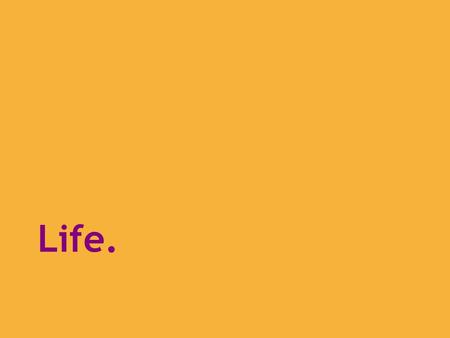 Life.. “Well, a younger adult has a lot of life before them… their dreams and everything else. An elderly person has pretty much… lived her life… I feel.