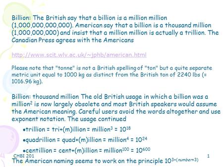 trillion = tri+(m)illion = million3 = 1018