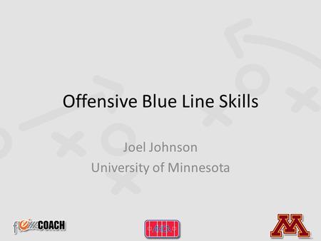 Offensive Blue Line Skills