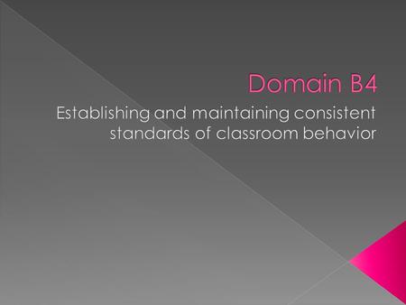  It is the teacher who makes the difference in the classroom  Effective teachers manage their classrooms, ineffective teachers discipline their classrooms.