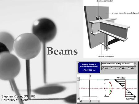 Beams Stephen Krone, DSc, PE University of Toledo.