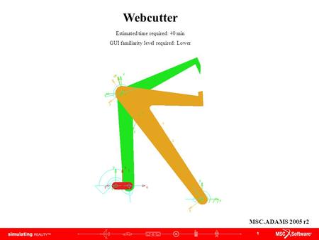 Webcutter Estimated time required: 40 min