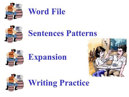 Word File Sentences Patterns Expansion Writing Practice.