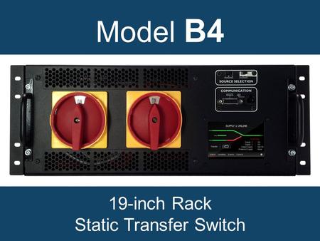 Static Transfer Switch