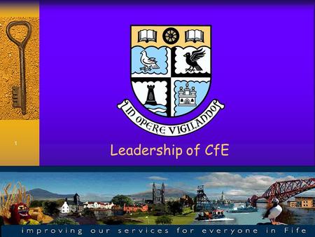 1 Leadership of CfE. 2 Viewforth High School  Fife’s smallest High School  Fife’s most unsuitable buildings  Highest FMR in Fife  Almost 67% pupils.