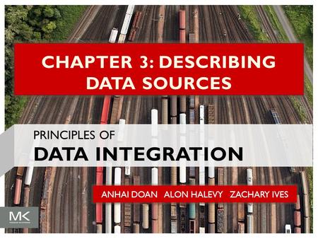 CHAPTER 3: DESCRIBING DATA SOURCES