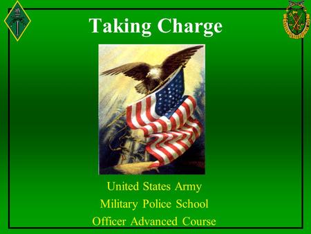 United States Army Military Police School Officer Advanced Course