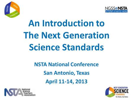 An Introduction to The Next Generation Science Standards