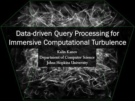 The Big Picture Scientific disciplines have developed a computational branch Models without closed form solutions solved numerically This has lead to.