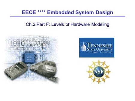 EECE **** Embedded System Design