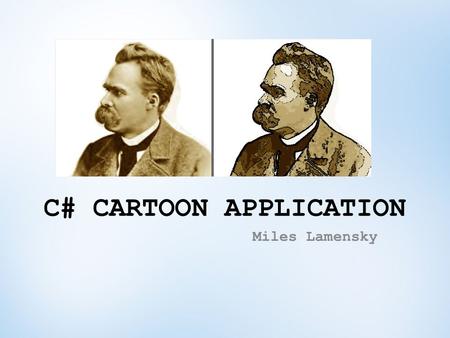 C# CARTOON APPLICATION